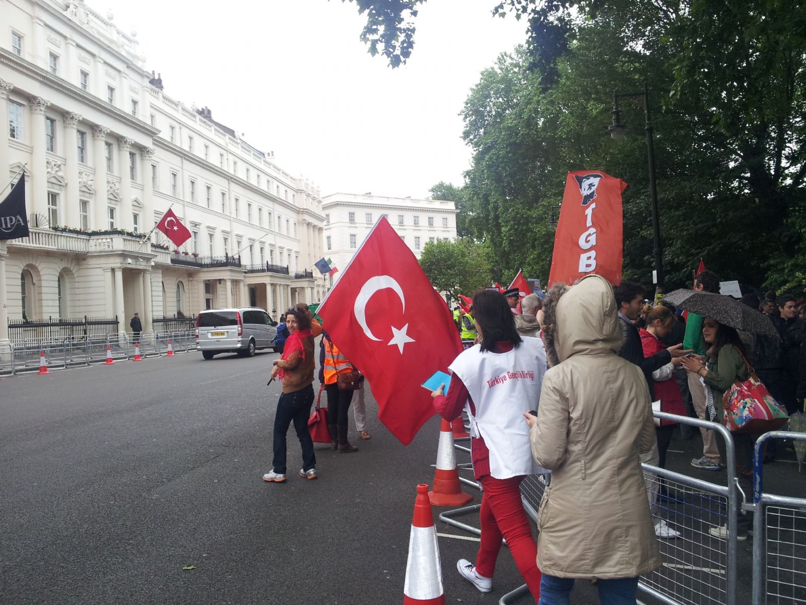 Gezi Park Protestosu-Turkish Embassy